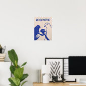 Imprimez-vous un Art Impression Drôle de la Paroi (Bureau à domicile)
