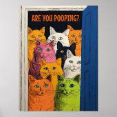 Imprimez-vous une impression de chat sur l'art mur (Devant)