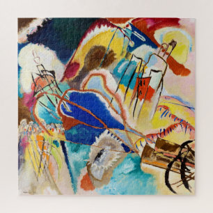 Improvisatie 30 (Kanons) door Wassily Kandinsky Legpuzzel