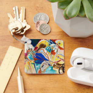 Improvisatie 30 (Kanons) door Wassily Kandinsky Sleutelhanger