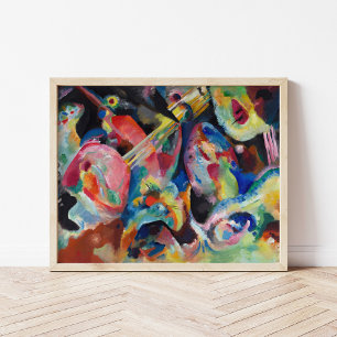 Improvisatie Overstroming Kandinsky Poster