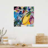 Improvisation 26, Rowing by Wassily Kandinsky Poster (Keuken)