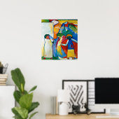 Improvisation 6 (African), Kandinsky 1909 Poster (Thuiskantoor)