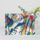 Improvisation de Kandinsky 28 invitations (Debout devant)