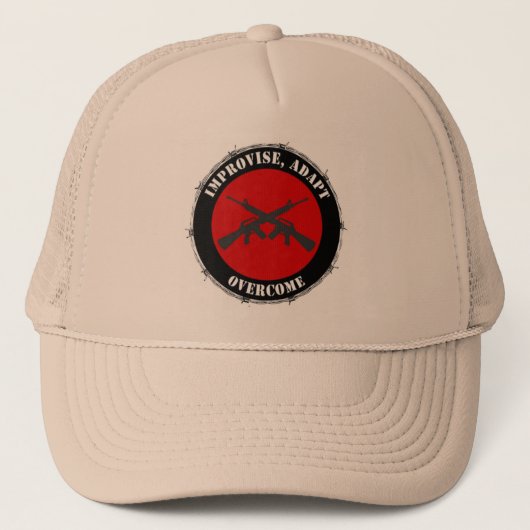 Improvisez, adaptez, surmontez le casquette (Devant)
