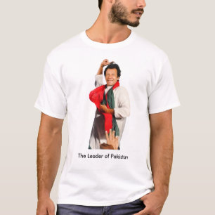 Imran Khan De leider van Pakistan T-shirt