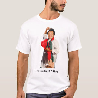 Imran Khan De leider van Pakistan T-shirt