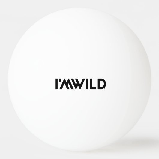 IMWILD Ping Pong Ball (Voorkant)