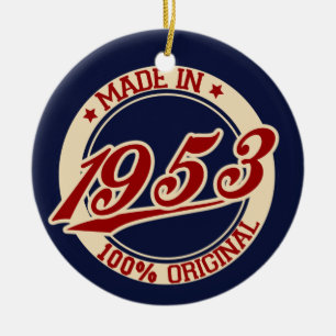 In 1953 keramisch ornament