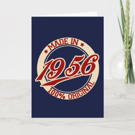 In 1956 kaart (Voorkant)