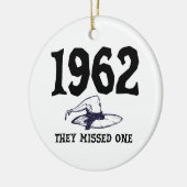 In 1962 misten ze Salem Witch Halloween Keramisch Ornament (Links)