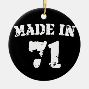 In 1971 keramisch ornament