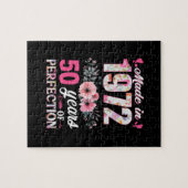 In 1972 werd 50 jaar perfecte 50e dag cadeau gemaa legpuzzel (Horizontaal)