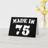 In 1975 kaart (Gele Bloem)