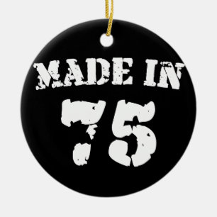 In 1975 keramisch ornament