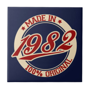 In 1982 tegeltje