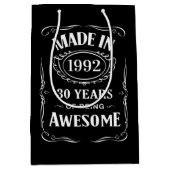 In 1992 30 jaar geweldige 2022 medium cadeauzakje (Voorkant)