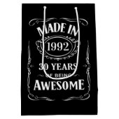 In 1992 30 jaar geweldige 2022 medium cadeauzakje (Achterkant)