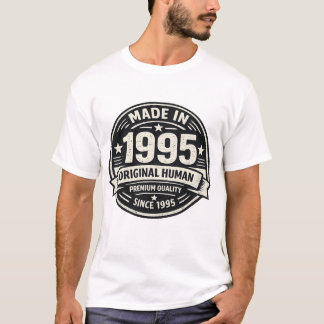 In 1995 Vervaardigd T-Shirt voor Ouderen