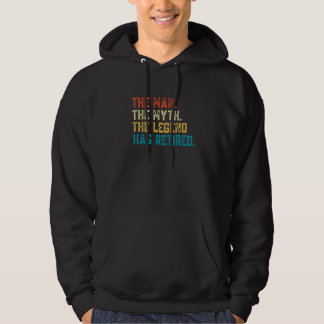 In 2023 is het Man Myth Legend in ruste Hoodie