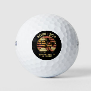 In 2024 werkte ik mijn hele leven pensioen golfballen