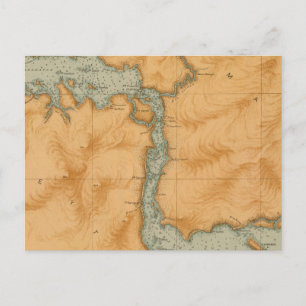 In 30 van de Straat van Juanico Briefkaart