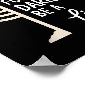 In A World Full Of Darkness Be A Light Hanukkah Poster (Hoek)