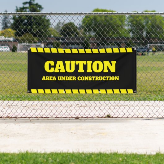 In aanbouw bewerkbare banner (Insitu)