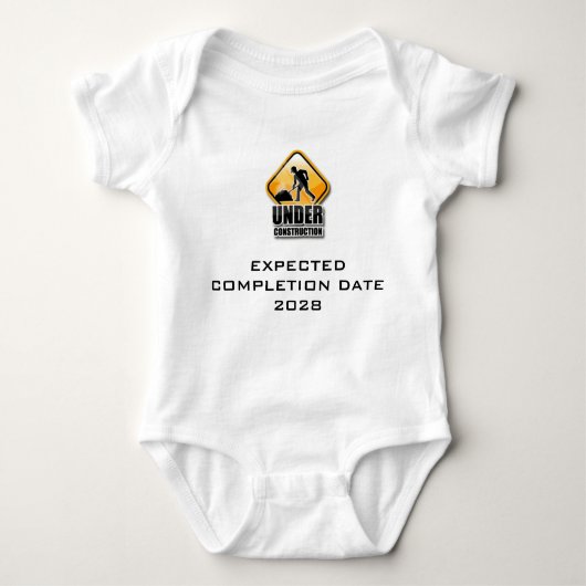 In aanbouw Funny Baby Grow Romper (Voorkant)