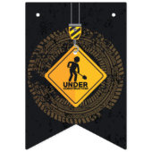 In aanbouw Happy Birthday Vlaggetjes (Eerste vlag)