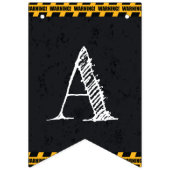 In aanbouw Happy Birthday Vlaggetjes (Derde vlag)