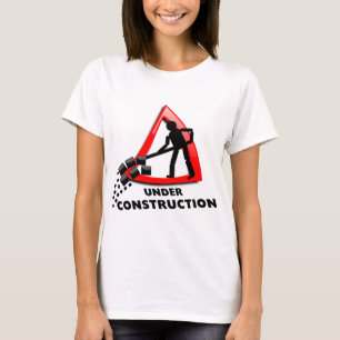 in aanbouw t-shirt
