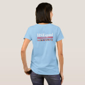 In aandelen omschreven T-Shirt (Achterkant volledig)