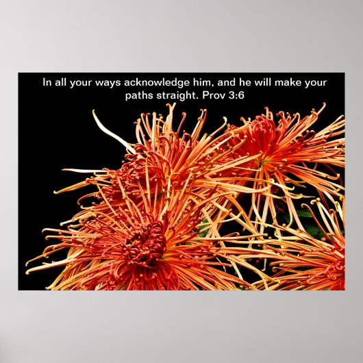 in al uw opzichten erkent u hem poster (Voorkant)