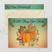 In Alles Dankbaar Postkaart (Voorkant / Achterkant)