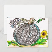 In Alles Dankbaar Zijn Feestdagenkaart (Voorkant / Achterkant)