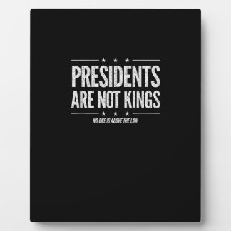 In America Presidents Are Not Kings Retro Classic Fotoplaat
