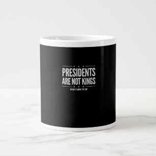 In Amerika zijn presidenten geen koningen Retro Kl Extra Grote Beker