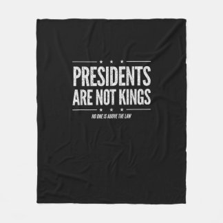 In Amerika zijn presidenten geen koningen Retro Kl Fleece Deken