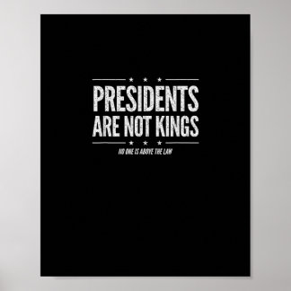 In Amerika Zijn Presidenten Geen Koningen Retro Kl Poster
