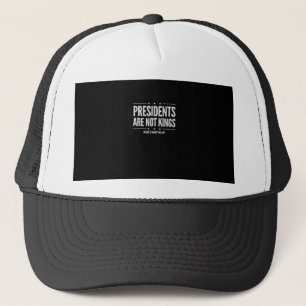 In Amerika zijn presidenten geen koningen Retro Kl Trucker Pet