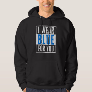 In april Draag we Blauwautisme T Hoodie