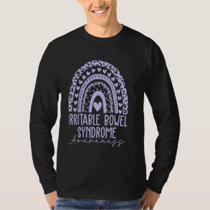 In april hebben we Periwinkle IBS Irritable Bowel T-shirt