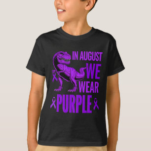 In augustus Draag we Paarse overdosering T-shirt