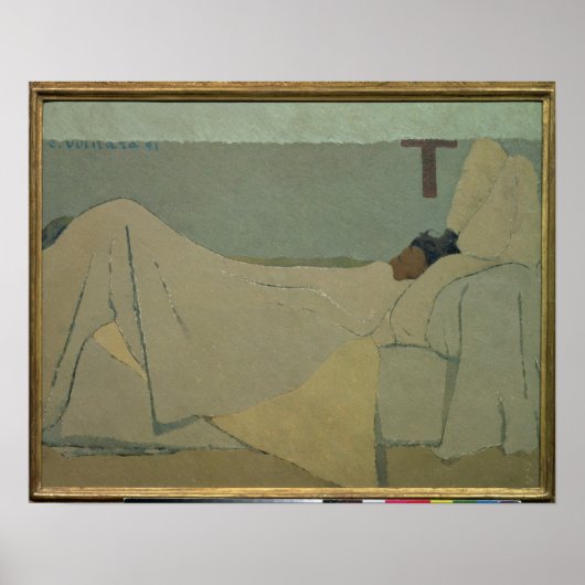 In Bed, 1891 Poster (Voorkant)