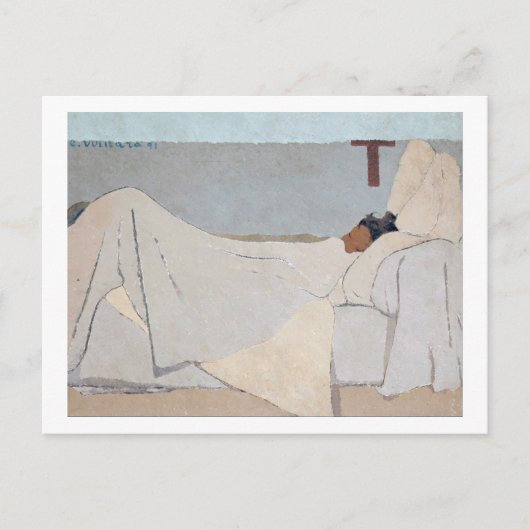 In Bed, Edouard Vuillard Briefkaart (Voorkant)