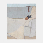 In Bed, Edouard Vuillard Fleece Deken (Voorkant)