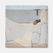 In Bed, Edouard Vuillard Magneet (Voorkant)