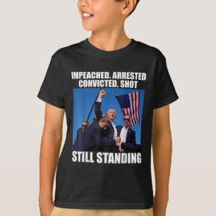 In beslag genomen gevangengenomen doodgeschoten t-shirt