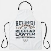 In beslag genomen procureur-generaal schort (Voorkant)